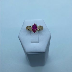 14k ruby ring